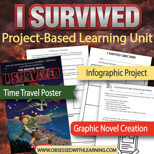 I Survived Project-Based Learning Unit, 11 Engaging Activities & STEM Projects