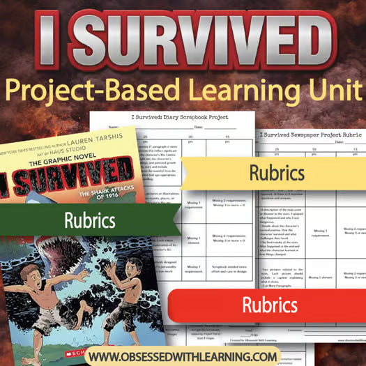 I Survived Project-Based Learning Unit, 11 Engaging Activities & STEM Projects