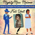 The Mighty Miss Malone Novel Study Reading Comprehension Questions & Activities