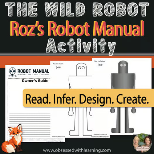 The Wild Robot Novel Study Activity: Roz's Robot Manual Writing Project, Rubric