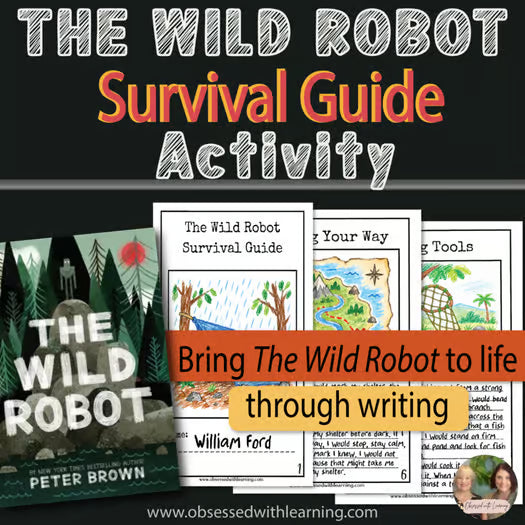 The Wild Robot Survival Guide Project, Research, Writing Activity, Rubric